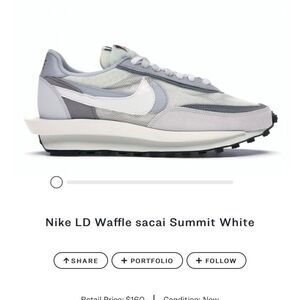[nike x sacai] LD waffle sneaker #23